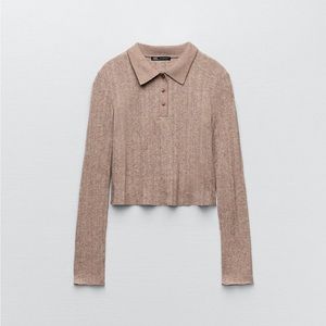NWT Zara Soft Feel Polo